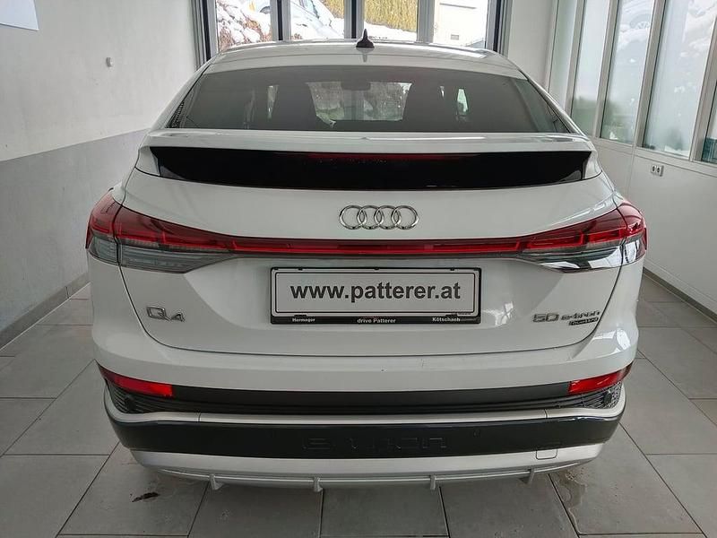 Gebraucht Audi Q4 Sportback e-tron 219 kW (299 PS) 2023 Weiss  metallic SUV