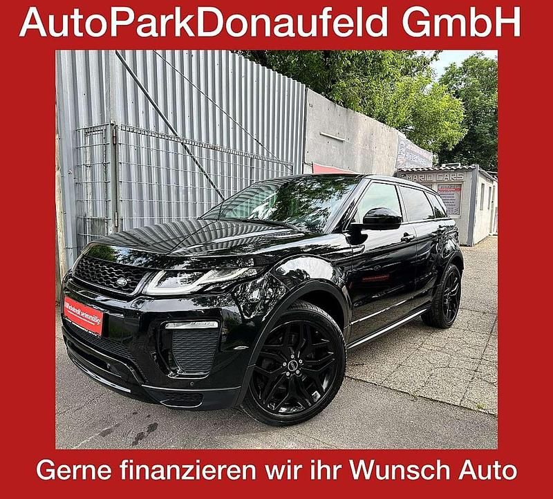 Schwarz Gebraucht 2016 Land Rover Range Rover evoque SE Dynamic SUV | € 8.999 - Bild 1/4