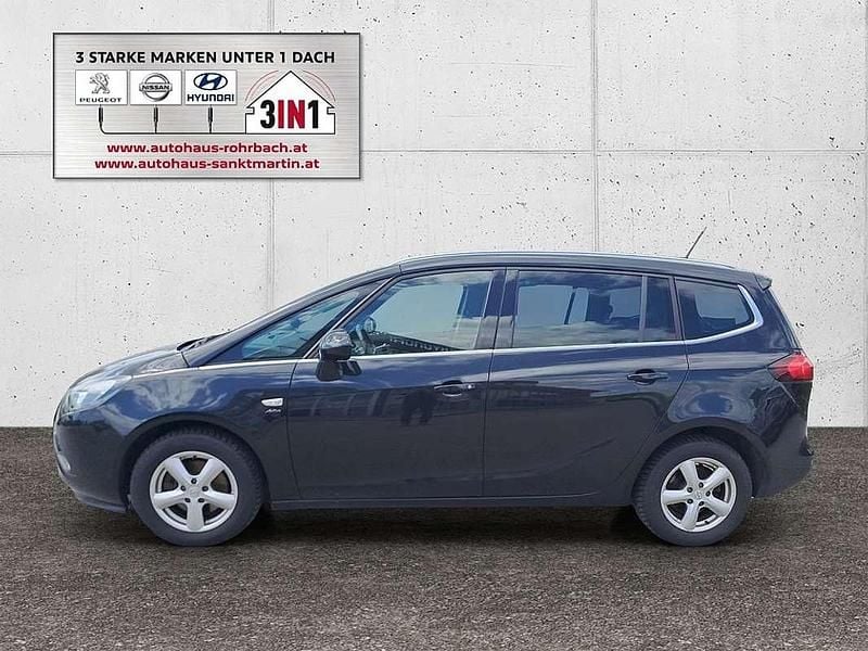Gebraucht Opel Zafira Tourer Active 110 PS (80 kW) 2013 Schwarz Van / Kleinbus