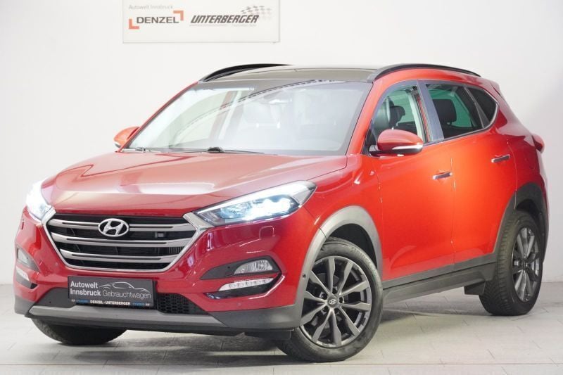 Gebraucht Hyundai Tucson 185 PS (136 kW) 2017 Rot fiery red  metallic SUV