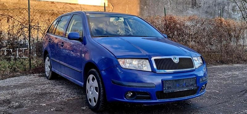 Gebraucht Skoda Fabia 80 PS (58 kW) 2006 Blau Kombi