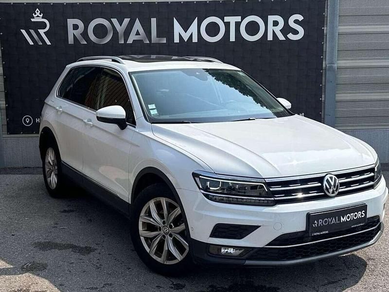 Weiß Gebraucht 2018 VW Tiguan Highline SUV | € 21.990 (Fairer Preis) - Bild 1/4