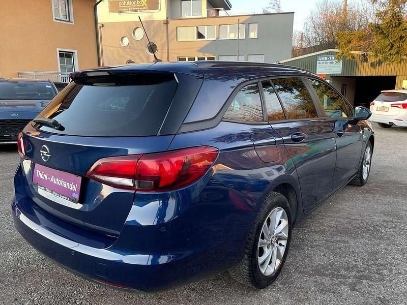 Gebraucht Opel Astra 110 PS (80 kW) 2020 Blau Kombi