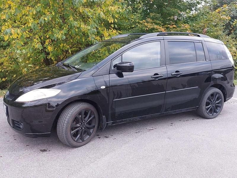 Schwarz Gebraucht 2006 Mazda 5 Van / Kleinbus | € 3.980 (Etwas zu teuer) - Bild 1/4