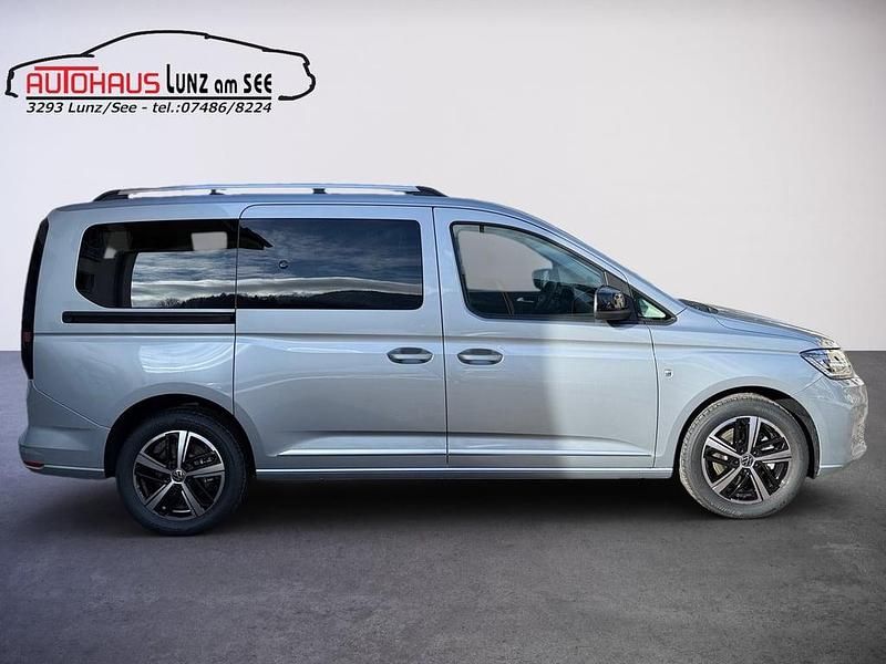 Neu VW Caddy Maxi Style 122 PS (89 kW) 2026 Mittelgrau  normal Van / Kleinbus