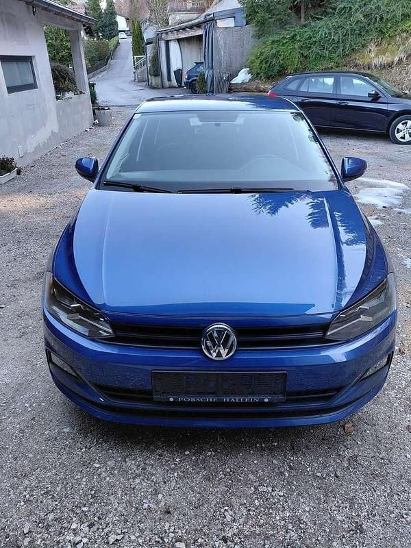 Gebraucht VW Polo 65 PS (47 kW) 2018 Blau Kleinwagen
