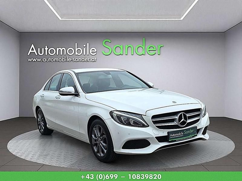 Gebraucht Mercedes C220 Avantgarde 194 PS (142 kW) 2018 Weiß Limousine