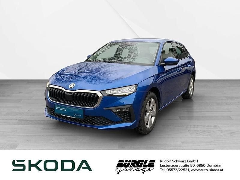 Gebraucht Skoda Scala Selection 115 PS (84 kW) 2024 Mittelblau  metallic Kleinwagen