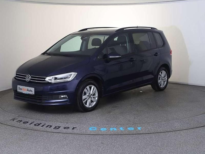 Gebraucht VW Touran Comfortline 150 PS (110 kW) 2022 Dunkelblau  metallic Van / Kleinbus