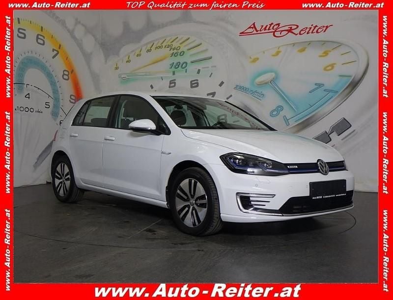 Weiß Gebraucht 2021 VW e-Golf Kleinwagen | € 16.790 (Fairer Preis) - Bild 1/3