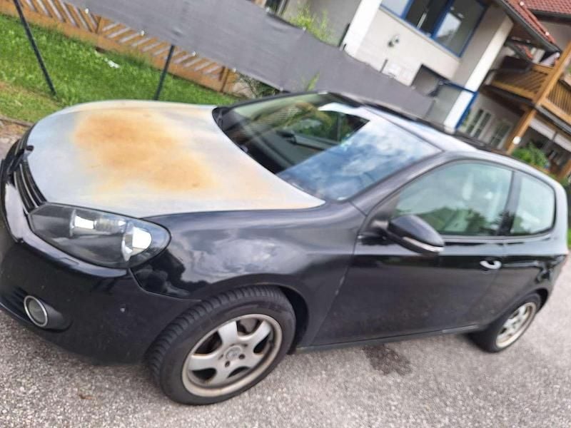 Schwarz Gebraucht 2009 VW Golf VI Highline Limousine | € 3.000 (Superpreis) - Bild 1/4