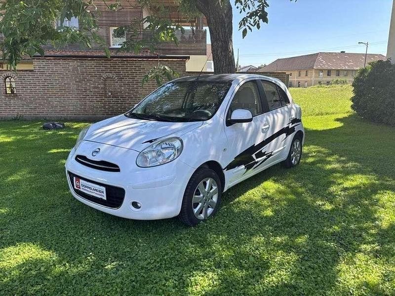 Gebraucht Nissan Micra 80 PS (58 kW) 2012 Weiß Kleinwagen
