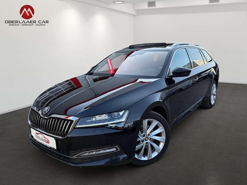 Gebraucht Skoda Superb Style 150 PS (110 kW) 2021 Schwarz Kombi