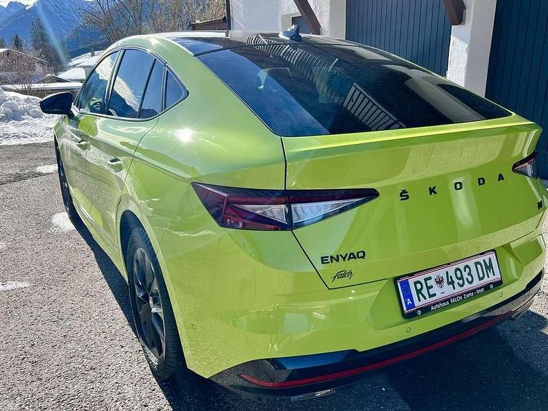 Gebraucht Skoda Enyaq iV RS 219 kW (299 PS) 2022 Grün SUV