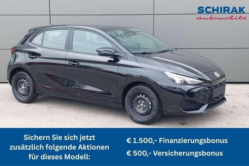 Neu MG MG3 116 PS (85 kW) 2025 Schwarz Kleinwagen
