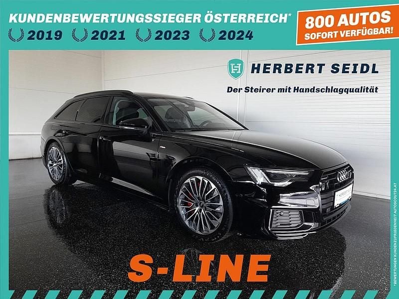 Schwarz Gebraucht 2021 Audi A6 S-Line Kombi | € 41.880 (Fairer Preis) - Bild 1/4