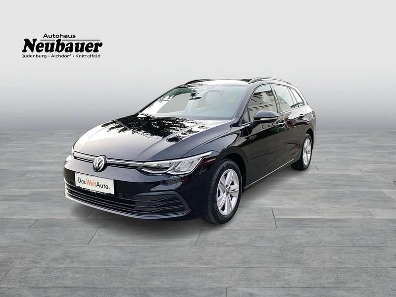 Schwarz metallicperleffektno Gebraucht 2021 VW Golf VIII Life Kombi | € 17.490 (Fairer Preis) - Bild 1/4