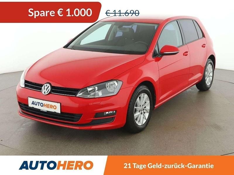 Rot Gebraucht 2015 VW Golf VII Kleinwagen | € 10.690 (Fairer Preis) - Bild 1/3