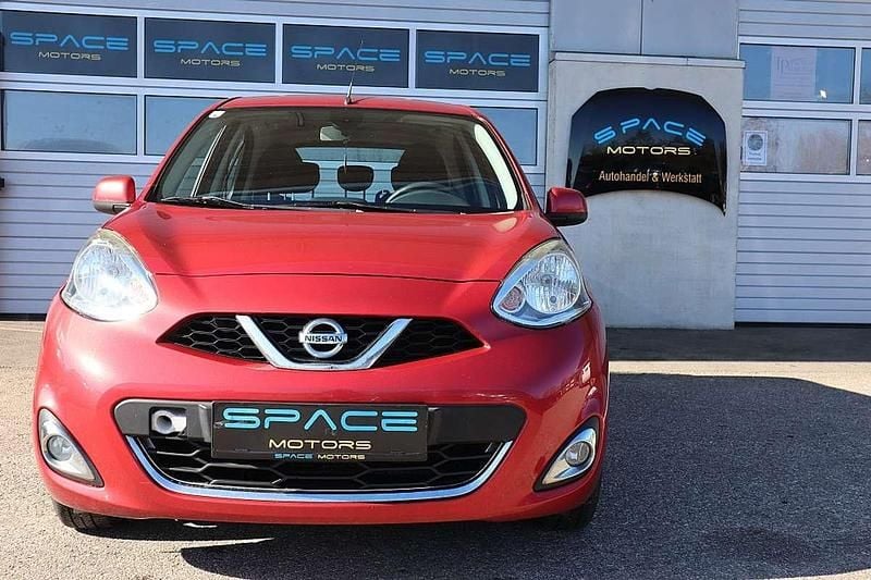 Gebraucht Nissan Micra Acenta 80 PS (58 kW) 2016 Rot Kleinwagen