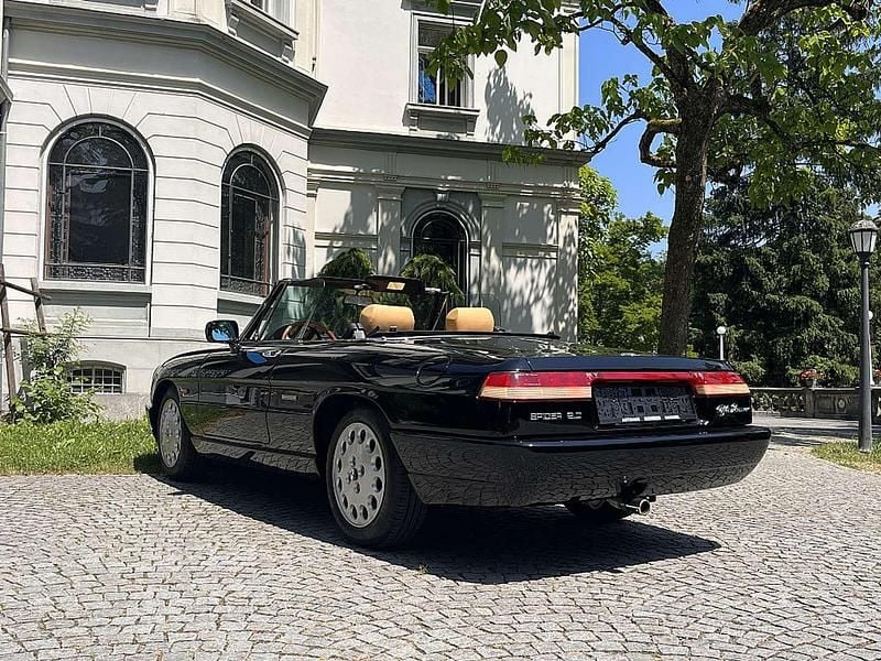 Gebraucht Alfa Romeo Spider 120 PS (88 kW) 1990 Schwarz Cabrio