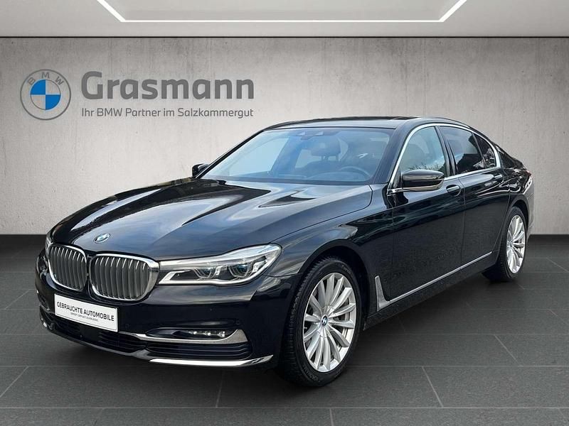 Schwarz Gebraucht 2016 BMW 740 Sport Line Limousine | € 32.870 (Fairer Preis) - Bild 1/4