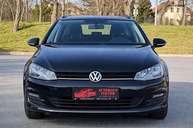 Gebraucht VW Golf VII Trendline 105 PS (77 kW) 2015 Schwarz Kombi