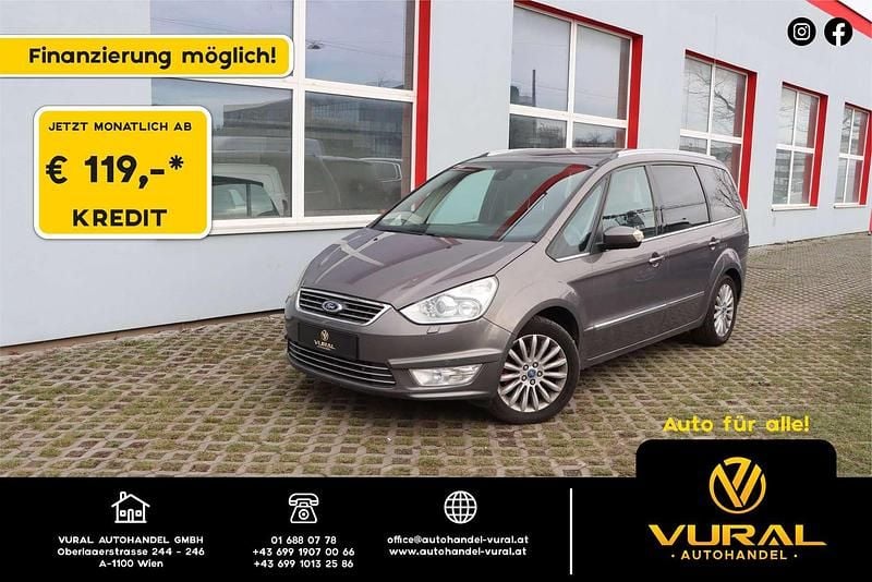 Gebraucht Ford Galaxy Titanium 163 PS (119 kW) 2011 Braun Van / Kleinbus