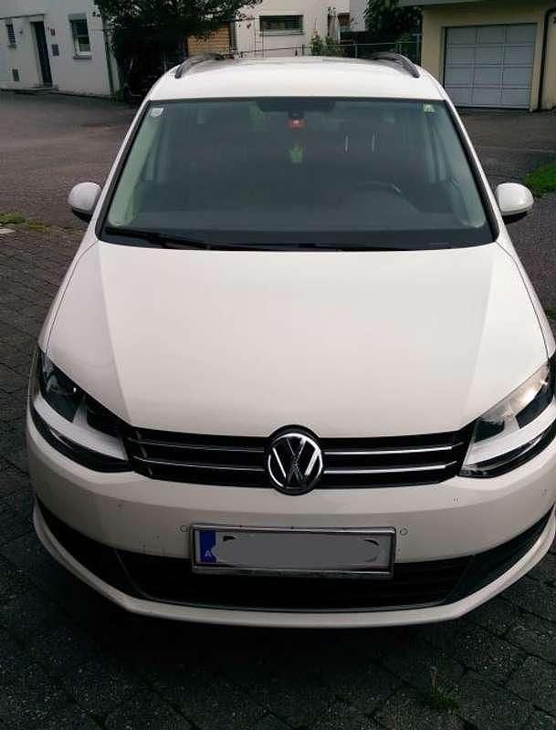 Gebraucht VW Sharan Comfortline 140 PS (102 kW) 2010 Weiß Van / Kleinbus