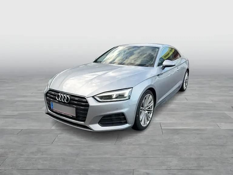 Silber metallic Gebraucht 2019 Audi A5 Comfort Coupé | € 29.990 (Superpreis) - Bild 1/4
