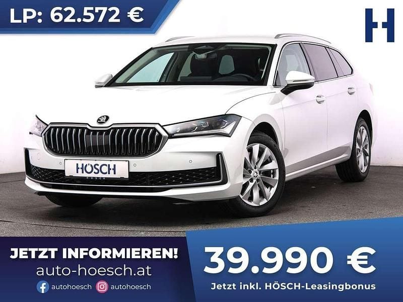 Weiß Gebraucht 2024 Skoda Superb Selection Kombi | € 41.490 (Teuer) - Bild 1/4