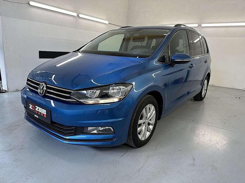 Gebraucht VW Touran Comfortline 116 PS (85 kW) 2016 Blau Van / Kleinbus