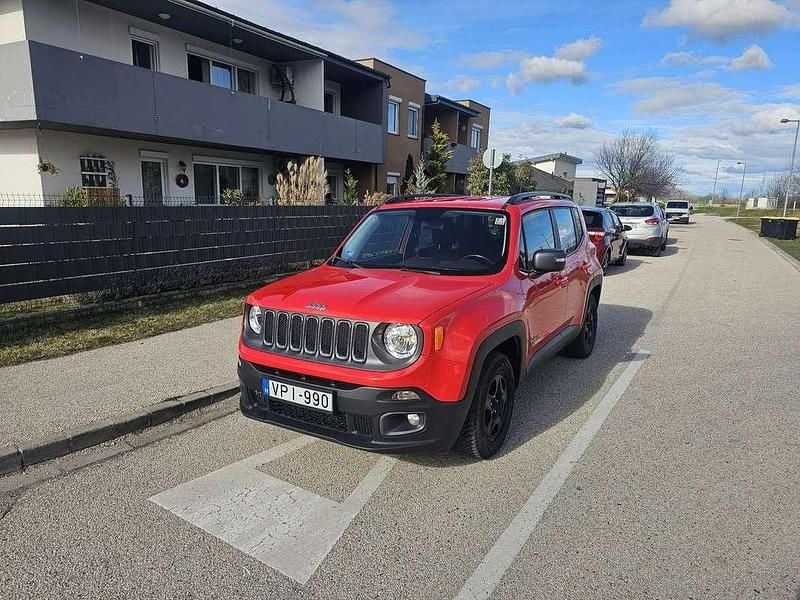 Gebraucht Jeep Renegade Longitude 140 PS (102 kW) 2018 Rot SUV