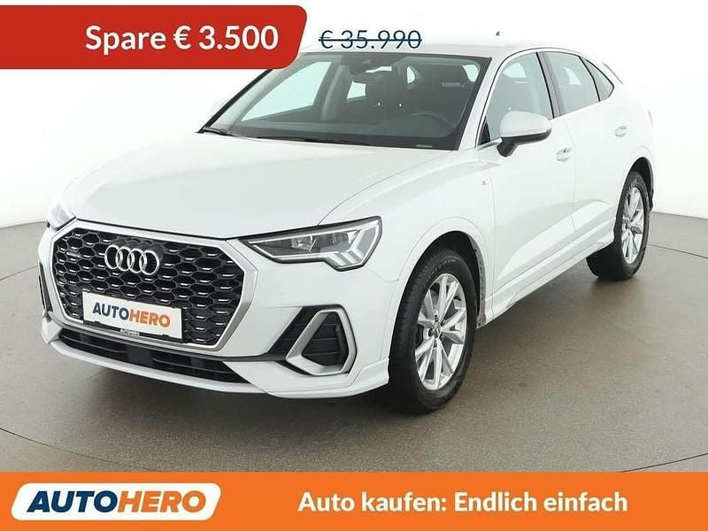 Weiß Gebraucht 2020 Audi Q3 S-Line SUV | € 32.490 (Superpreis) - Bild 1/3