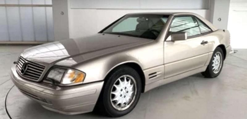 Gebraucht Mercedes SL500 320 PS (235 kW) 1996 Bronze Cabrio