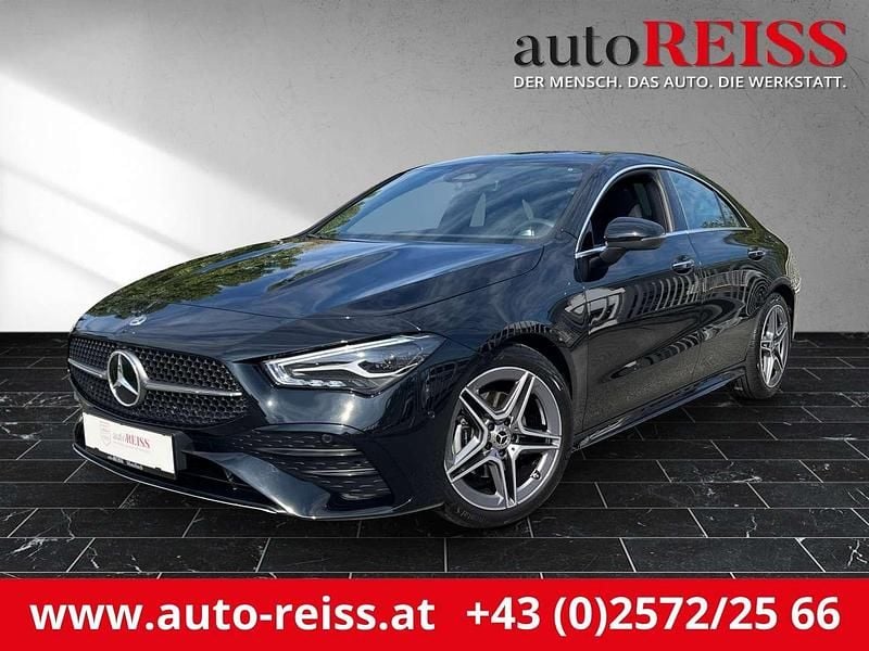 Schwarz Gebraucht 2024 Mercedes CLA180 AMG line Limousine | € 37.900 (Fairer Preis) - Bild 1/4