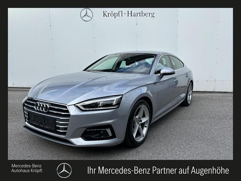Gebraucht Audi A5 Sportback Sport 190 PS (139 kW) 2019 Silber Kleinwagen