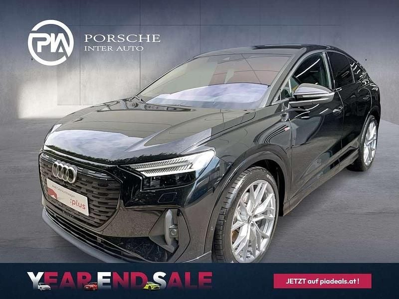 Schwarz metallicperleffektno Gebraucht 2022 Audi Q4 Sportback e-tron Ambiente SUV | € 34.490 (Superpreis) - Bild 1/4