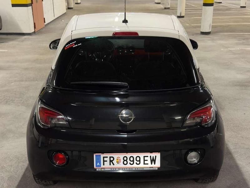 Gebraucht Opel Adam Glam 101 PS (74 kW) 2014 Schwarz Kleinwagen