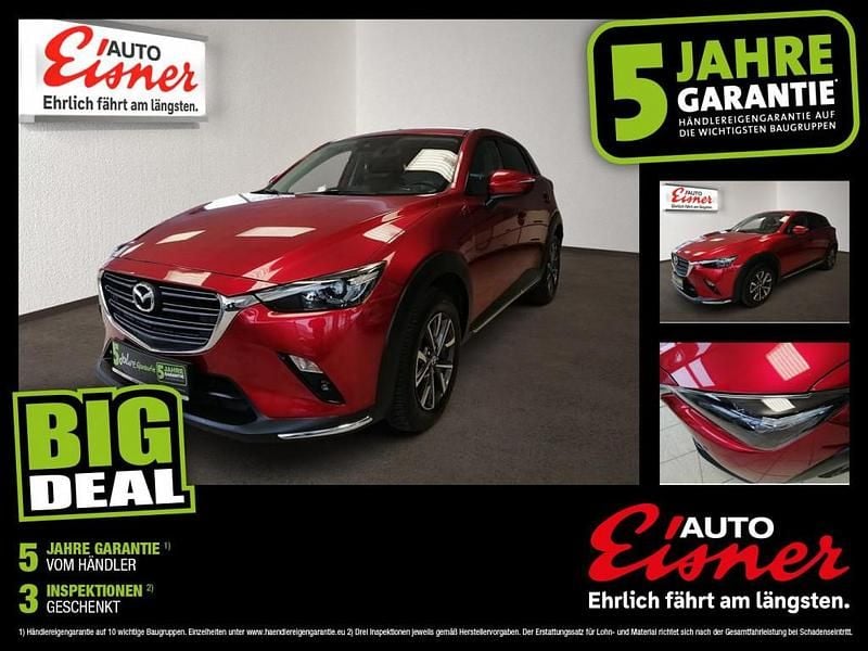 Gebraucht Mazda CX-3 121 PS (88 kW) 2021 Rot SUV
