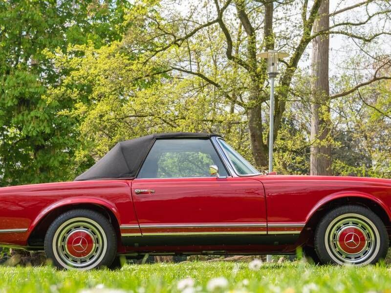 Gebraucht Mercedes SL280 170 PS (125 kW) 1969 Rot Cabrio