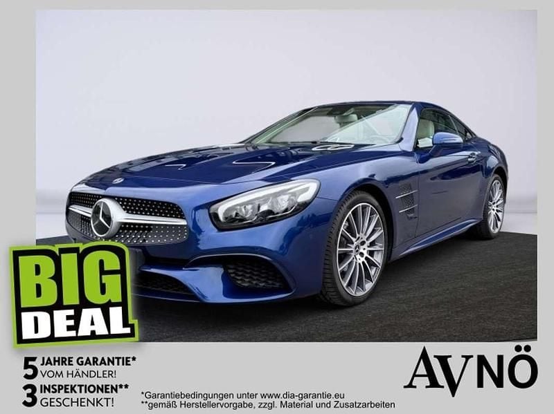 Gebraucht Mercedes SL500 455 PS (334 kW) 2017 Blau Cabrio