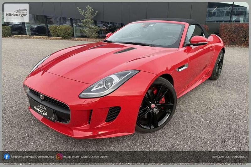 Gebraucht Jaguar F-Type R-Dynamic 340 PS (250 kW) 2016 Rot Cabrio