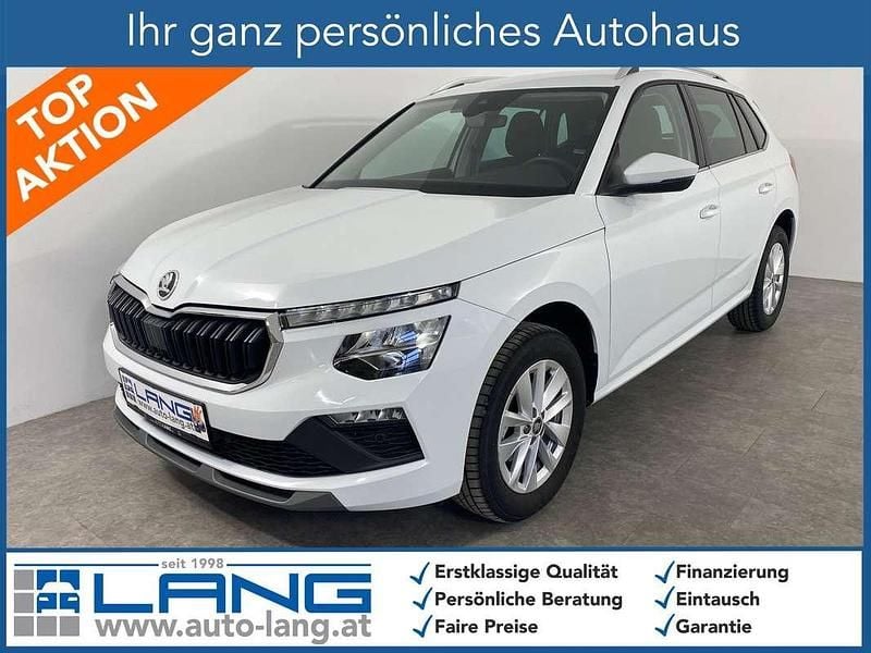 Moonweiss metallic Gebraucht 2025 Skoda Kamiq Selection SUV | € 23.789 (Superpreis) - Bild 1/4