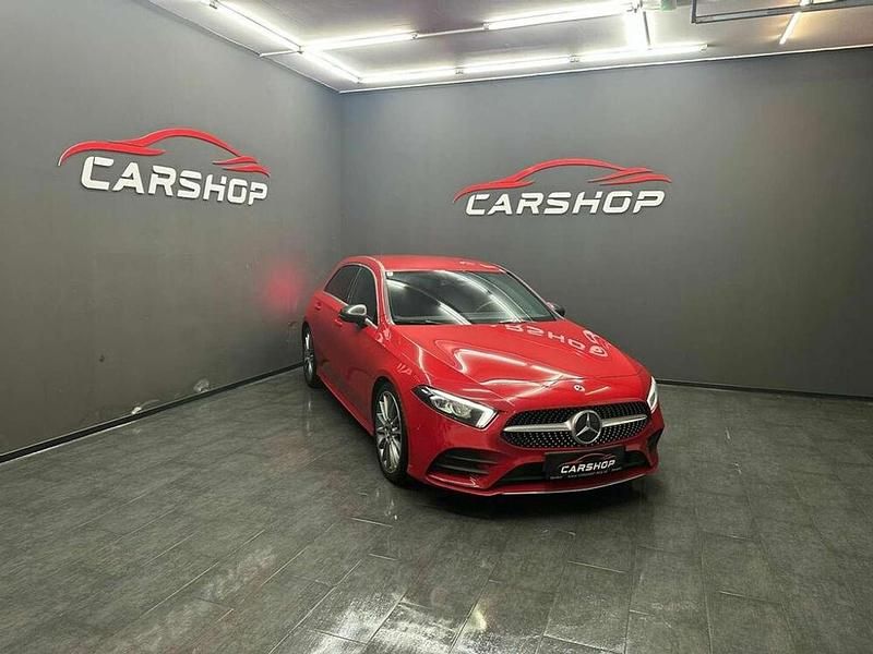 Gebraucht Mercedes A180 AMG line 116 PS (85 kW) 2018 Rot Limousine