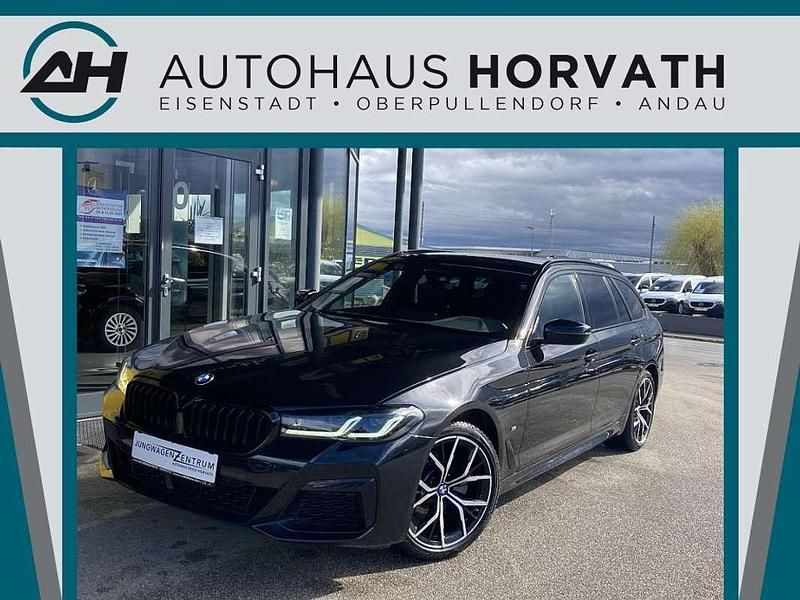 Schwarz Gebraucht 2021 BMW 520 M Sport Kombi | € 41.880 (Etwas zu teuer) - Bild 1/3