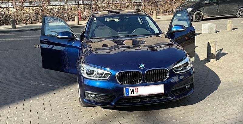 Gebraucht BMW 116 116 PS (85 kW) 2019 Blau Kleinwagen
