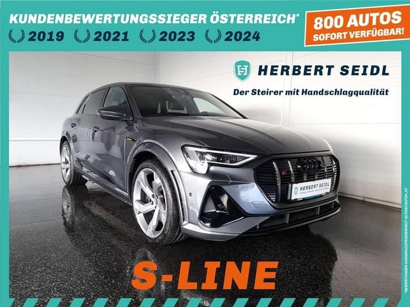 Gebraucht Audi e-tron S-Line 369 kW (503 PS) 2023 Grau SUV