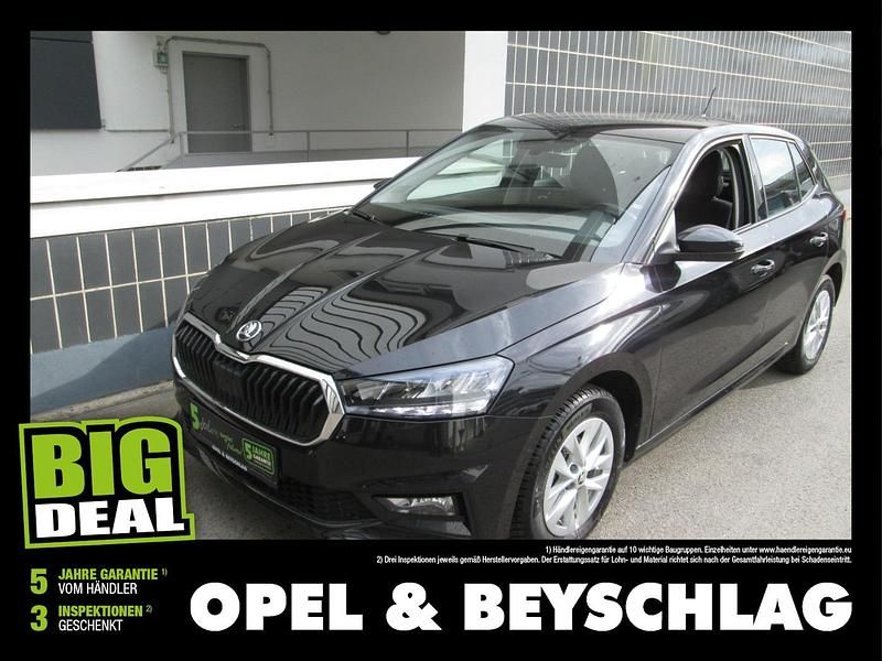 Schwarz Gebraucht 2024 Skoda Fabia Ambition Kleinwagen | € 15.650 (Fairer Preis) - Bild 1/4