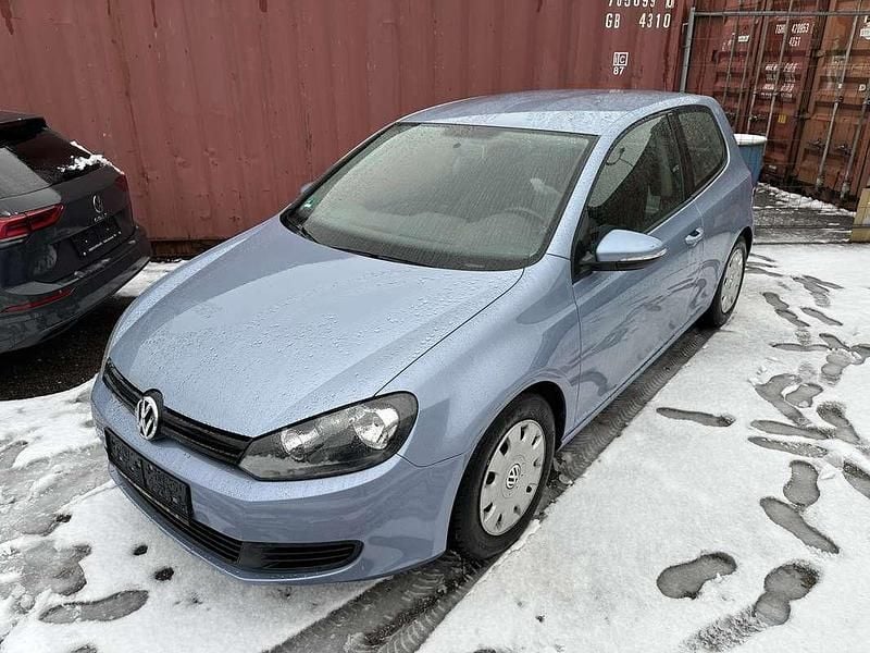 Gebraucht VW Golf VI Trendline 110 PS (80 kW) 2009 Blau Kleinwagen
