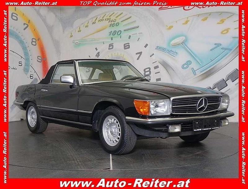 Gebraucht Mercedes SL380 204 PS (150 kW) 1983 Schwarz Cabrio